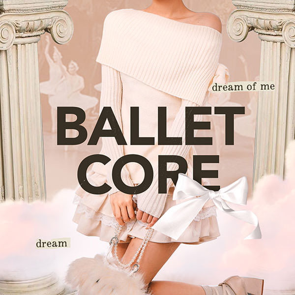 Balletcore Aesthetic Clothes Shop Online - Boogzel Clothing