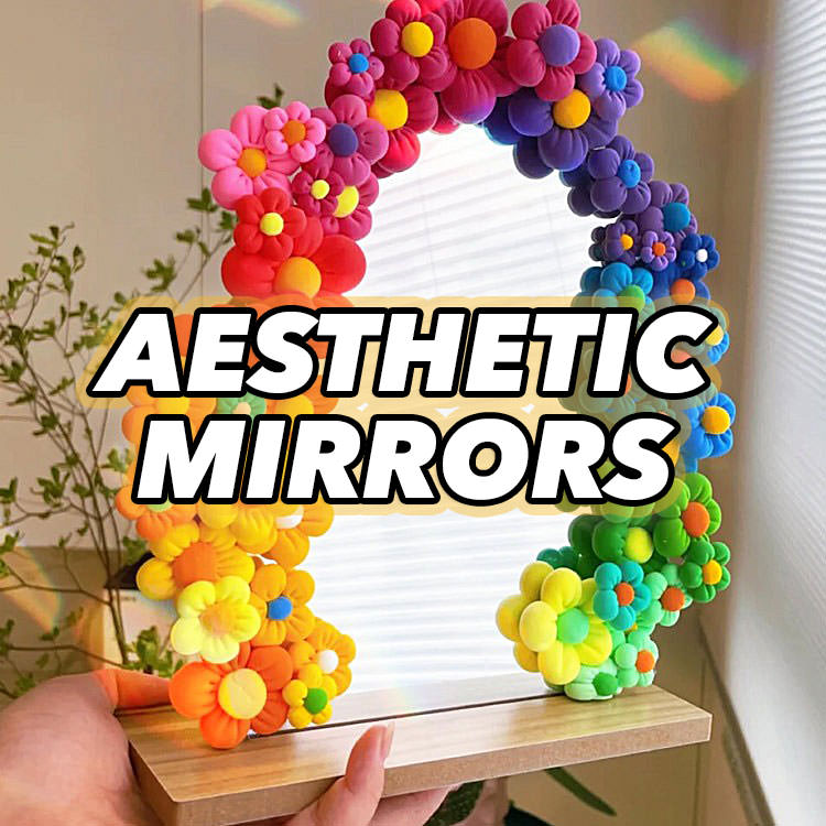 aesthetic mirror decor boogzel