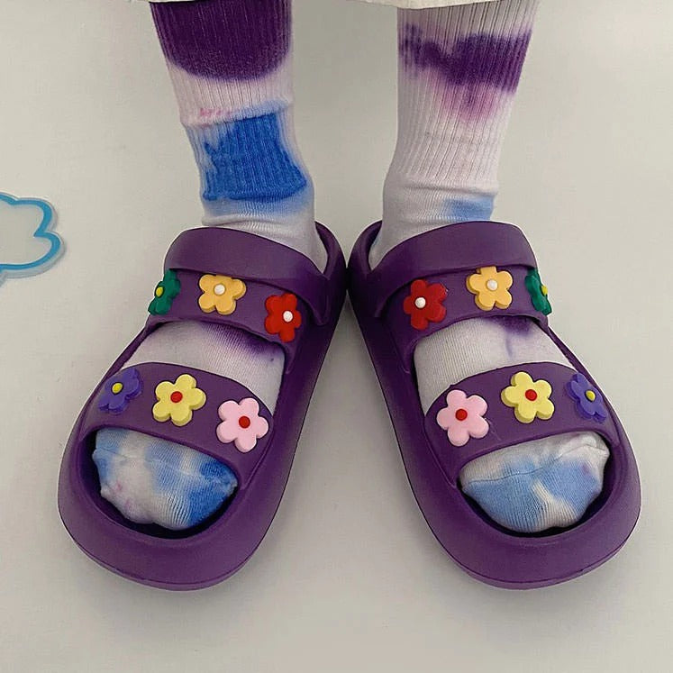 aesthetic sandals, chunky sandals boogzel 