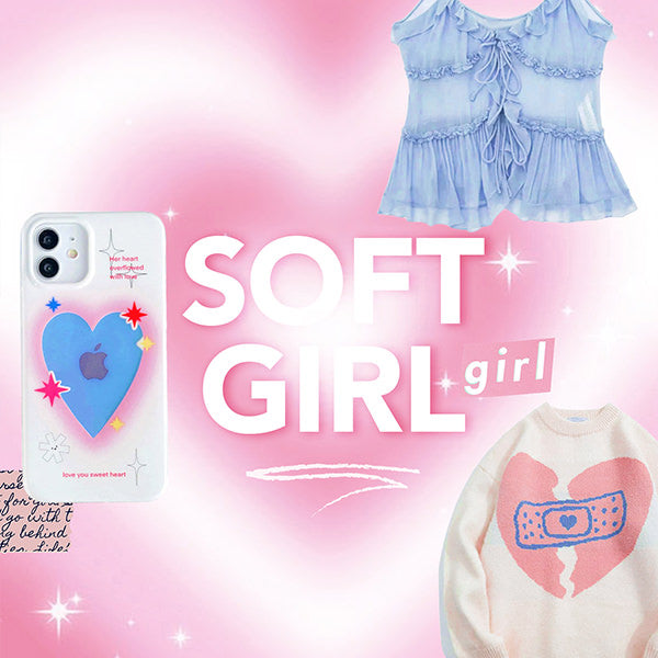 Soft Girl Outfits and Soft Girl Aesthetic Clothes - Boogzel Clothing