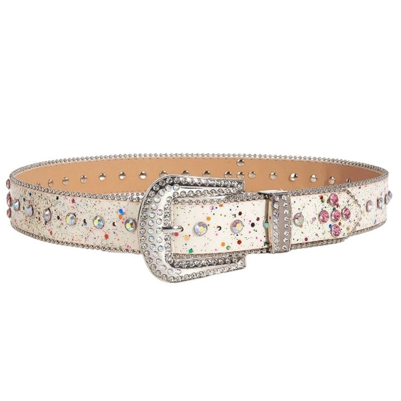 Early 2000s Rhinestone Buckle Belt | BOOGZEL CLOTHING  display picture 3