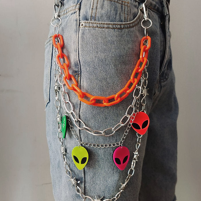 alien pant chain belt boogzel apparel