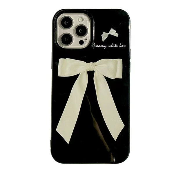 Coquette Bow Black iPhone Case | BOOGZEL CLOTHING Boogzel Clothing Coquette Bow Black iPhone Case | BOOGZEL CLOTHING Boogzel Clothing
