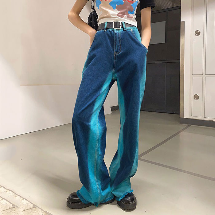 Y2K Aesthetic Wide Leg Jeans  BOOGZEL CLOTHING – Boogzel Clothing