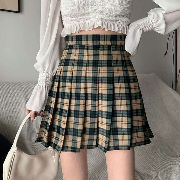 Meet Me On Campus Plaid Skirt BOOGZEL CLOTHING – Boogzel Clothing