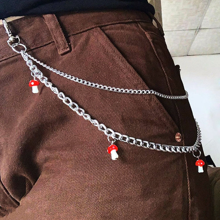 Mushroom Pant Chain Belt