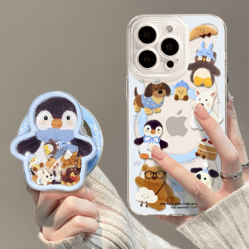 Penguin iPhone Case & Grip Set Penguin iPhone Case & Grip Set