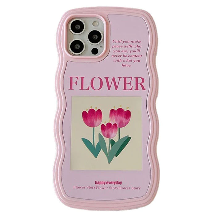 Pink Tulips iPhone Case Pink Tulips iPhone Case