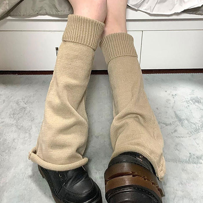 Vintage academia color leg warmers