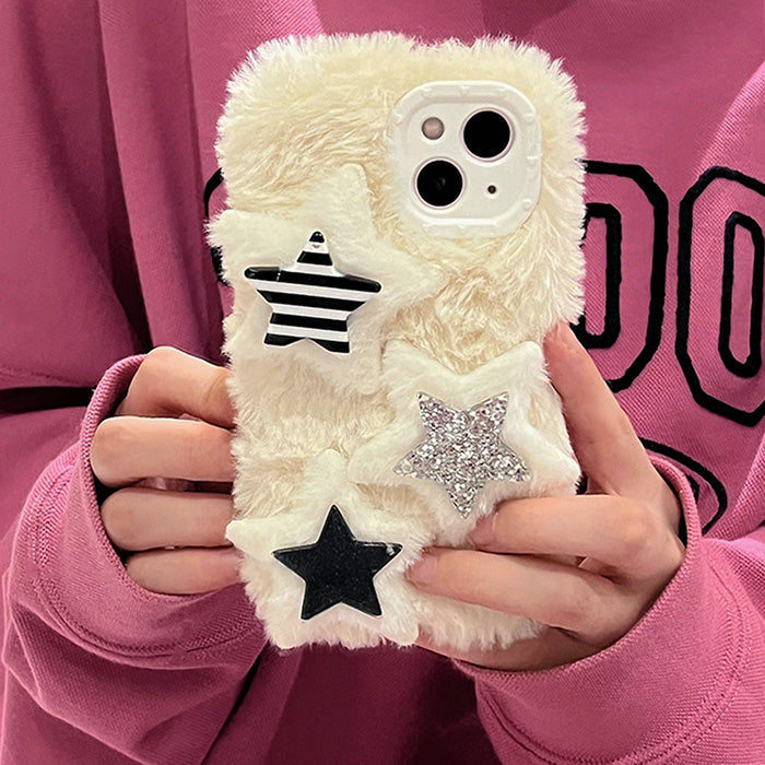 Star Fluffy iPhone Case Star Fluffy iPhone Case