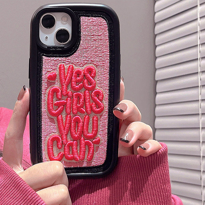 Yes Girls iPhone Case Yes Girls iPhone Case