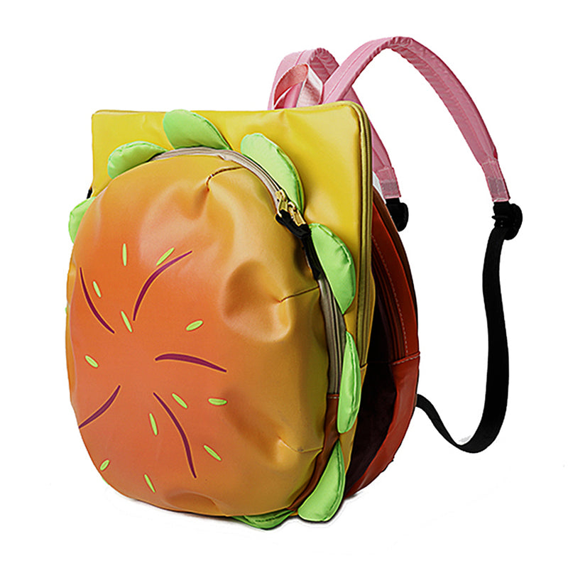 burger backpack mini Burger Shaped Backpack