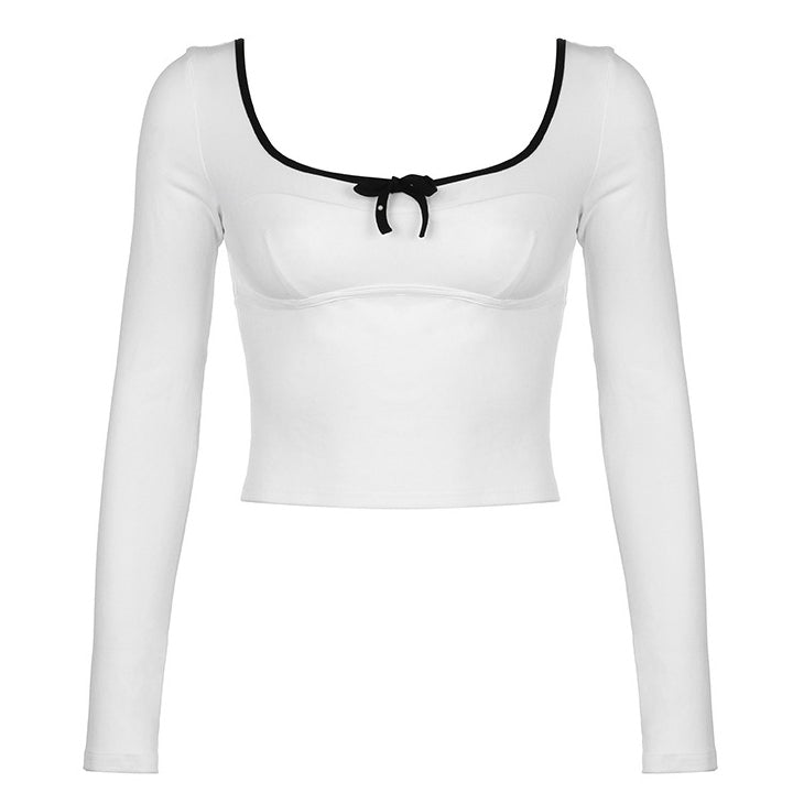 Coquette Aesthetic Long Sleeve Top - Boogzel Clothing