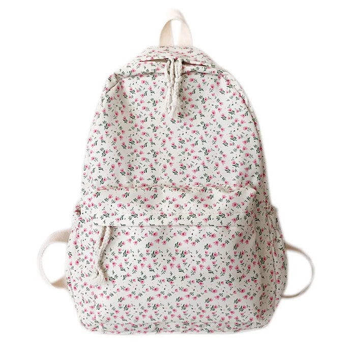 cottagecore mini backpack Cottagecore Aesthetic Floral Backpack