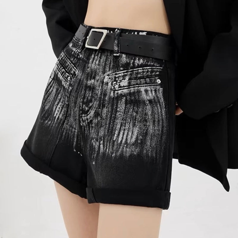 Grunge Aesthetic Denim Shorts BOOGZEL CLOTHING – Boogzel Clothing