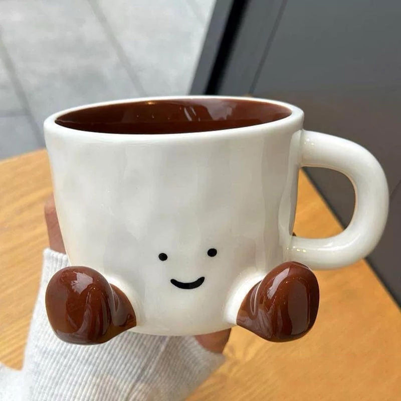 Happy Cappuccino Buddy Mug | Boogzel Clothing