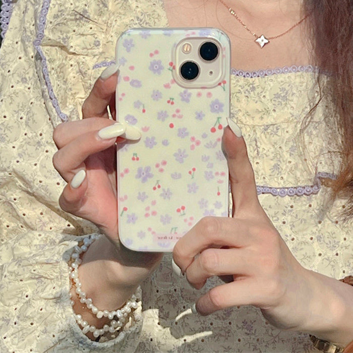 lilac flowers iphone case boogzel clothing