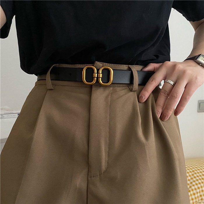Old Money Aesthetic Thin Belt BOOGZEL CLOTHING – Boogzel Clothing