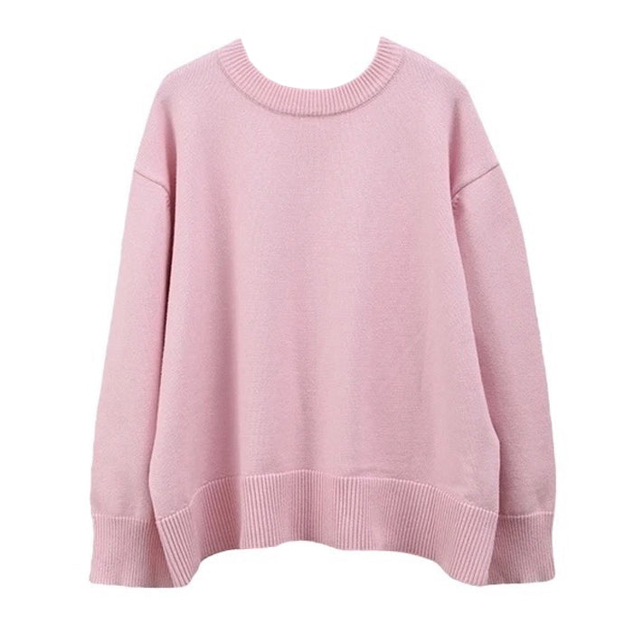 Pastel Pink Oversized Sweater BOOGZEL CLOTHING – Boogzel Clothing