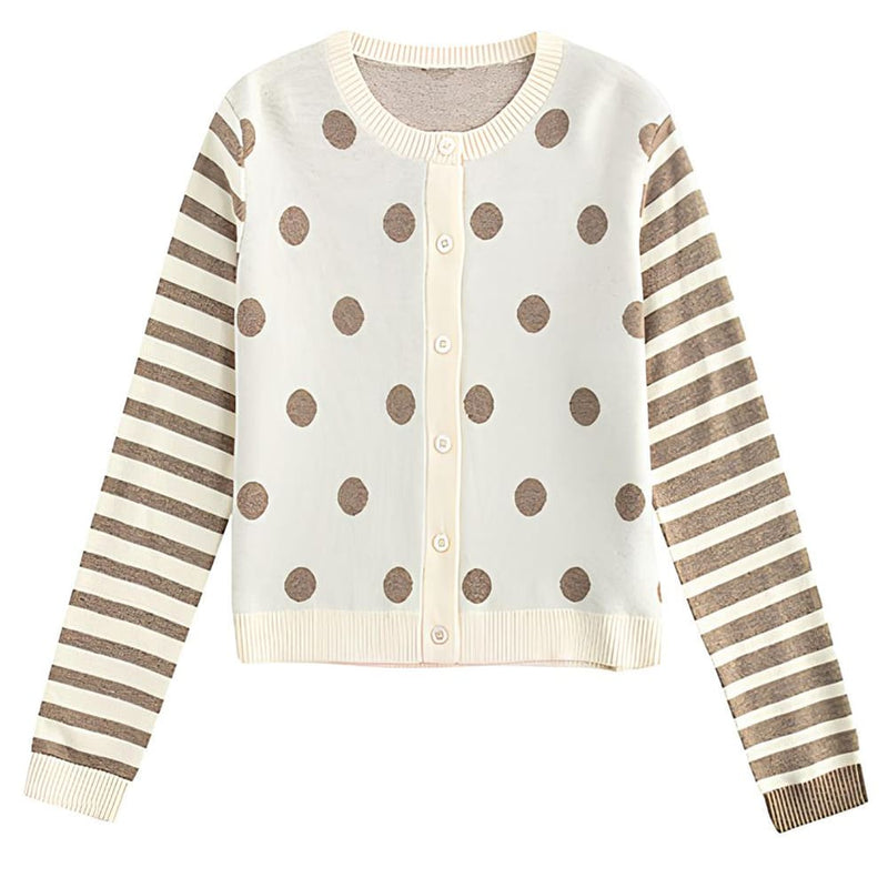 Gossip Team Polka Dot Cardigan | BOOGZEL CLOTHING – Boogzel Clothing