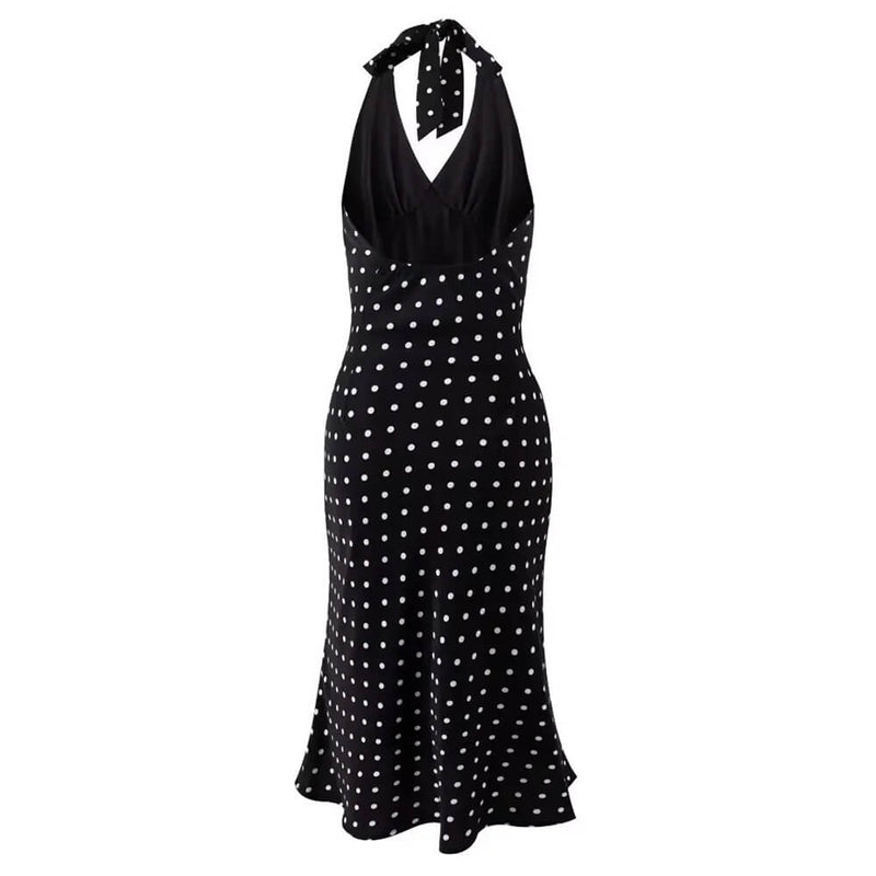criss cross halter mini dress Ava Presley 47130 - Short Satin Sheath Dress - Sleeveless, Crisscross Bodice, Open Back, Bodycon Fit 4 / Black main image 1