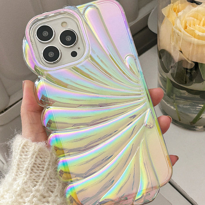 Seashell Holographic iPhone Case | BOOGZEL CLOTHING Boogzel Clothing Seashell Holographic iPhone Case | BOOGZEL CLOTHING Boogzel Clothing