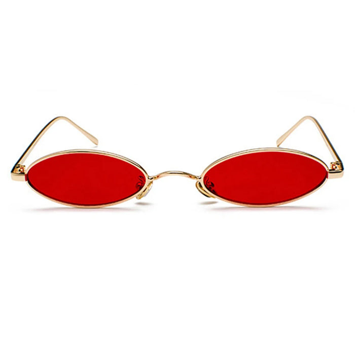 skinny oval sunglasses boogzel clothing