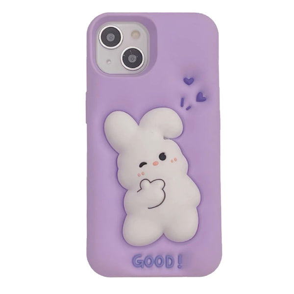 squishy bunny iphone case boogzel clothing