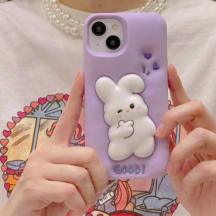 squishy bunny iphone case boogzel clothing
