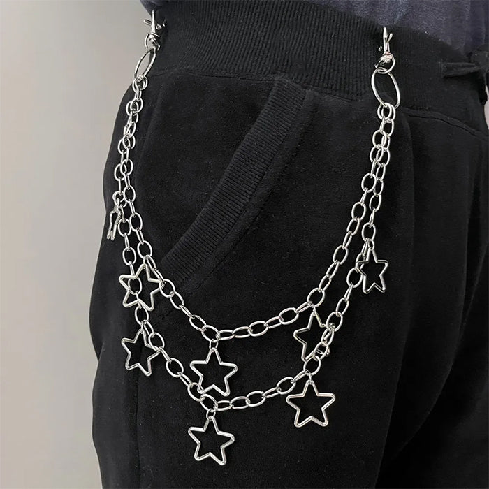 star pant chain boogzel clothing