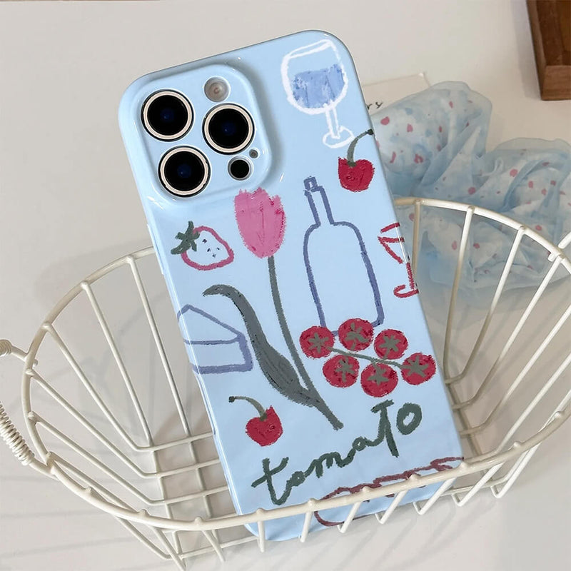 Still Life with Tomatoes iPhone Case Still Life with Tomatoes iPhone Case