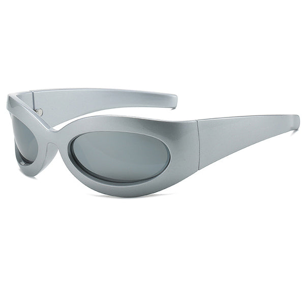 bug goggles Aurinkolasit Y2k-Makaroniväriset Urheilu Aurinkolasit Henkilökohtaiset Avantgarde-Anti-Uv-Lasit A9_H