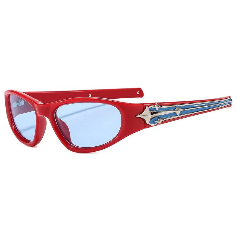Y2K Cyber Star Sunglasses | Aesthetic Sunglasses – Boogzel Clothing