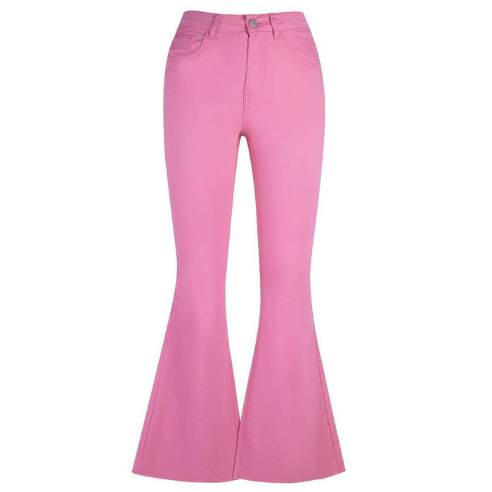 Y2k Pink Flare Pants
