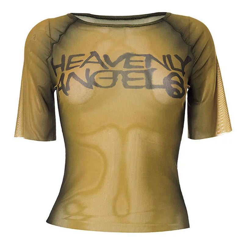 Y2K Heavenly Angel T-Shirt | BOOGZEL CLOTHING – Boogzel Clothing