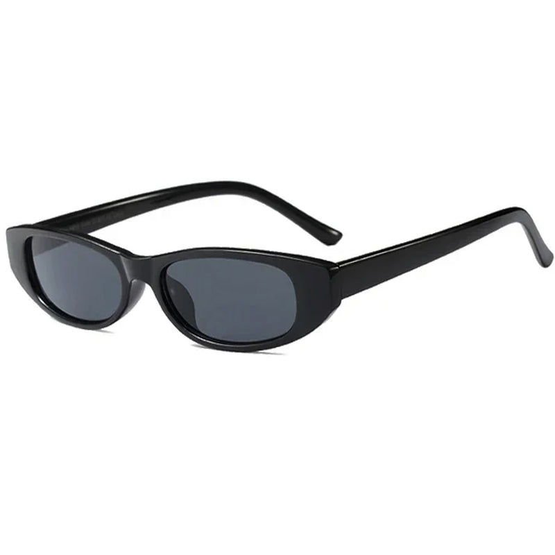 Y2K Skinny Oval Sunglasses | BOOGZEL CLOTHING – Boogzel Clothing