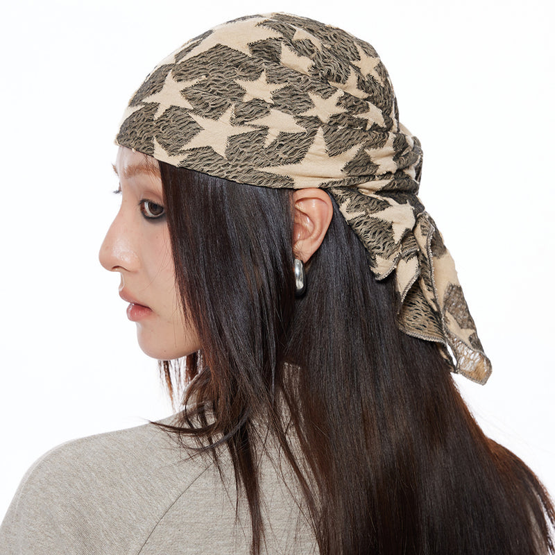 afb バンダナ スカーフ セット 星 y2k grunge Y2K Star Print Bandana Headscarf | BOOGZEL CLOTHING – Boogzel Clothing