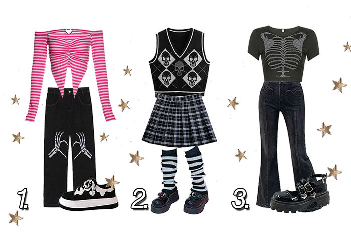 emo aesthetic clothes emo outfits boogzel