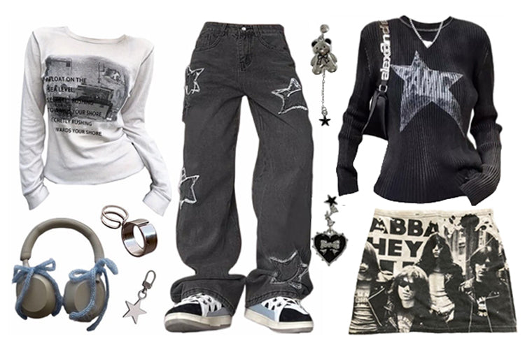 Grunge is Back: Top Outfit Ideas and Styling Tips – Boogzel Clothing
