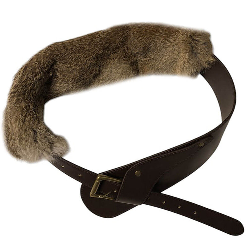 2000s aesthetic faux fur belt boogzel clothing