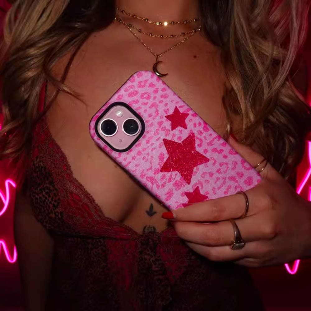 2000s aesthetic star print iphone case boogzel clothing