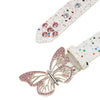 2000s butterfly rhinestone buckle belt boogzel clothing