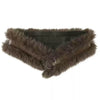 2000s faux fur leather belt boogzel clothing