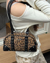 2000s leopard print shoulder bag boogzel clothing