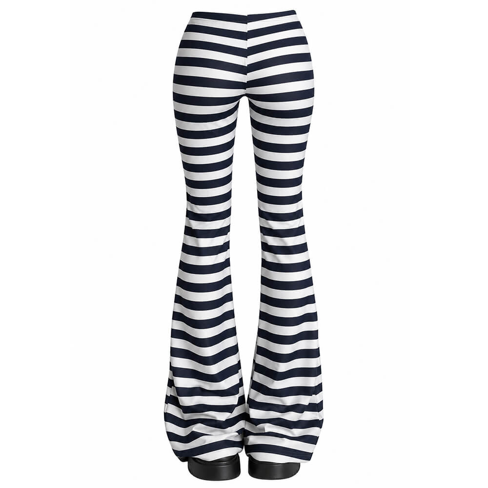 2000s striped flare pants boogzel clothing