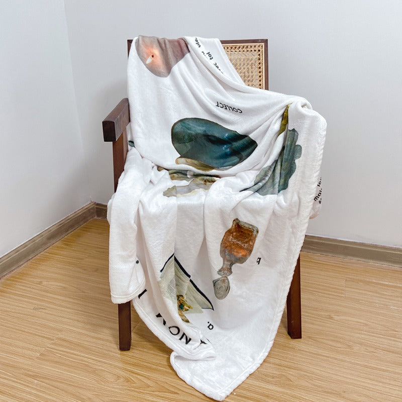 2014 Aesthetic Print Throw Blanket