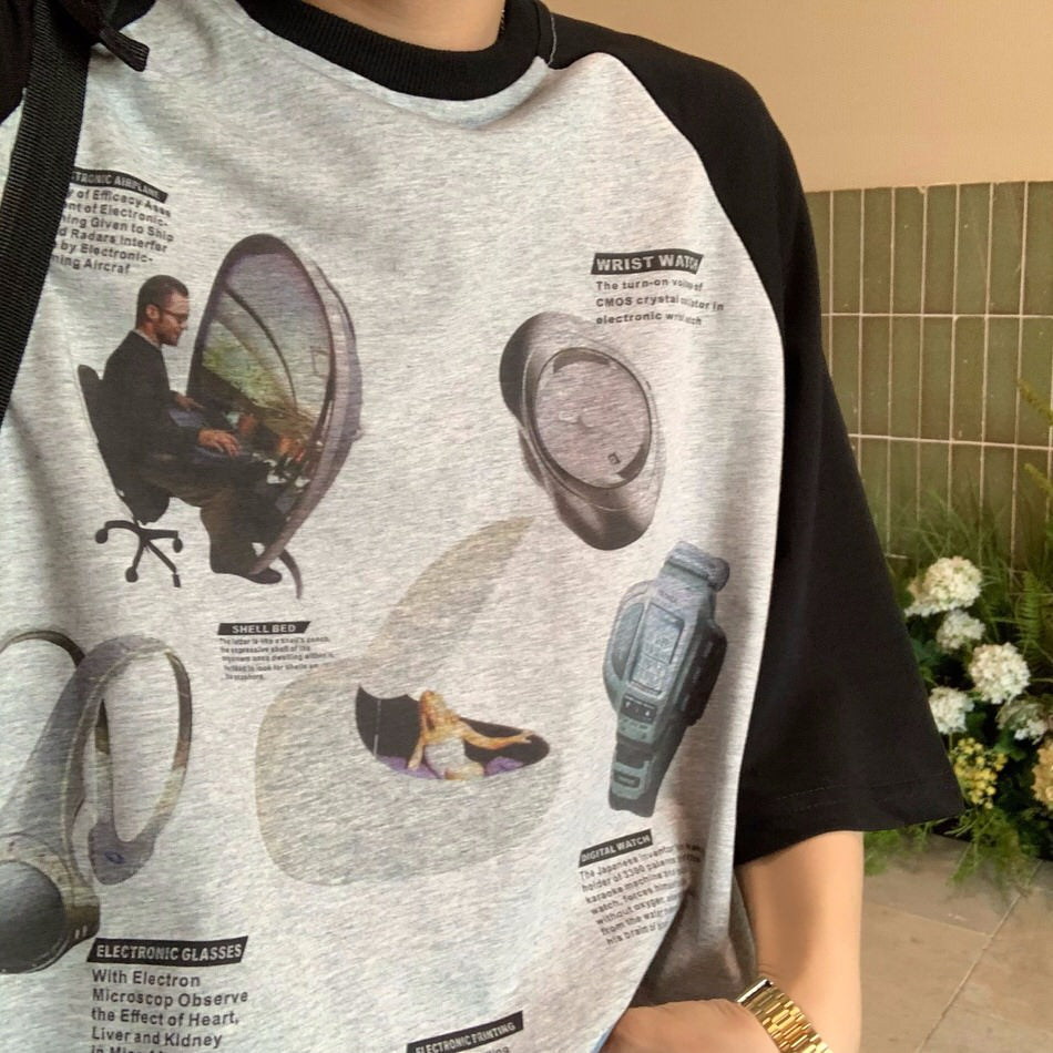 2014's Tumblr Aesthetic Print T-Shirt - aesthetic tops and t-shirts boogzel clothing