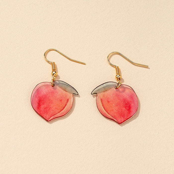 2.0 Aesthetic Peach Earrings