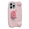 3d pig silicone iphone case boogzel clothing