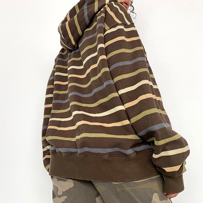 90s striped hoodie boogzel apparel